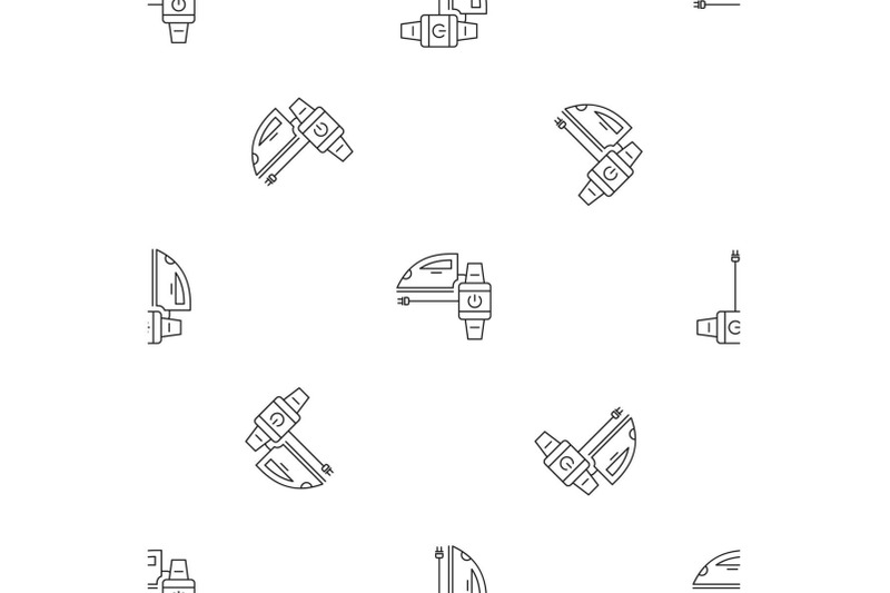 smart-home-iron-pattern-seamless-vector