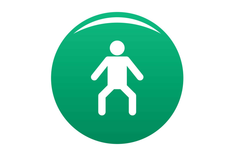 stick-figure-stickman-icon-vector-green