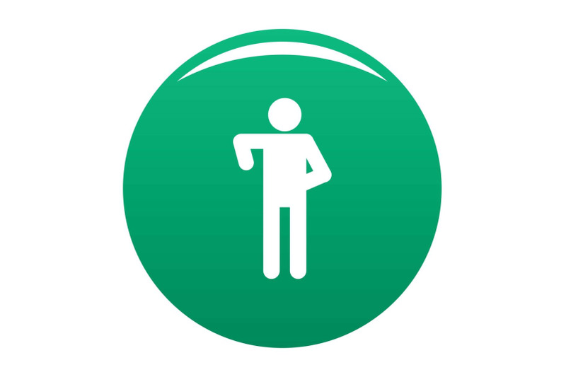 stick-figure-stickman-icon-vector-green