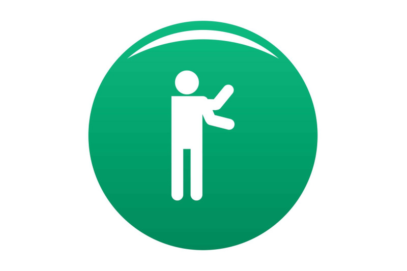 stick-figure-stickman-icon-vector-green