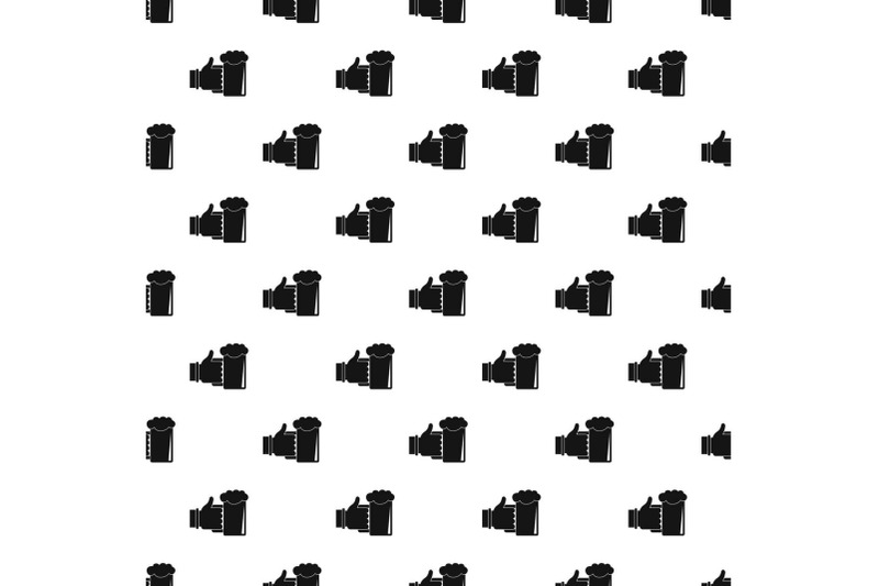 beer-in-hand-pattern-seamless-vector