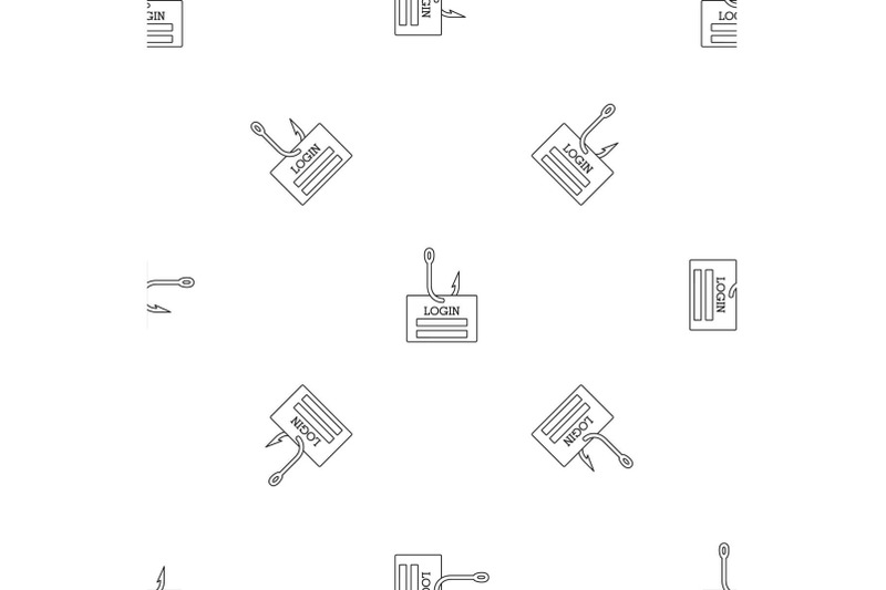 phishing-login-pattern-seamless-vector