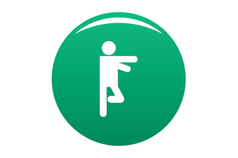 stick-figure-stickman-icon-vector-green