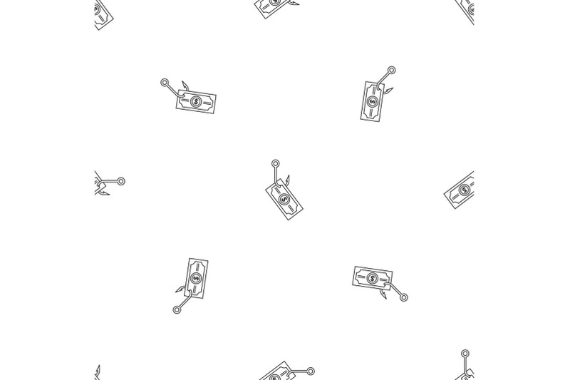 phishing-money-pattern-seamless-vector