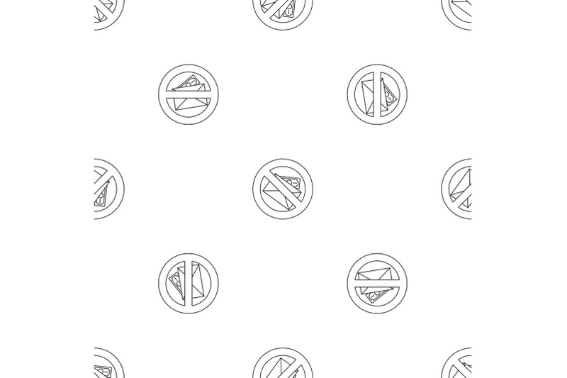 no-money-bribery-pattern-seamless-vector