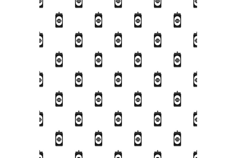 beer-can-pattern-seamless-vector