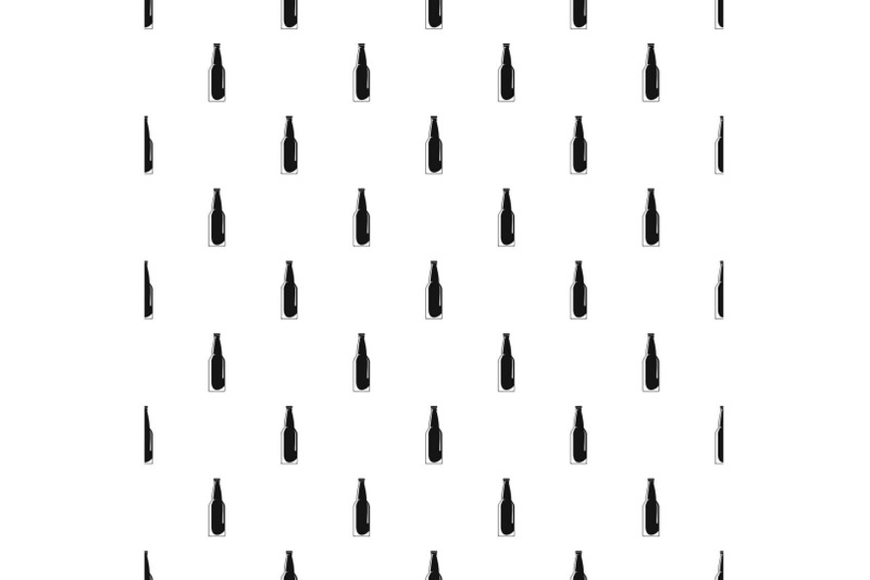 closed-bottle-pattern-seamless-vector
