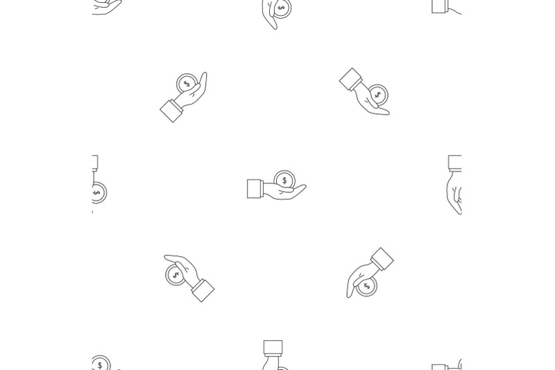 bribery-money-coin-pattern-seamless-vector