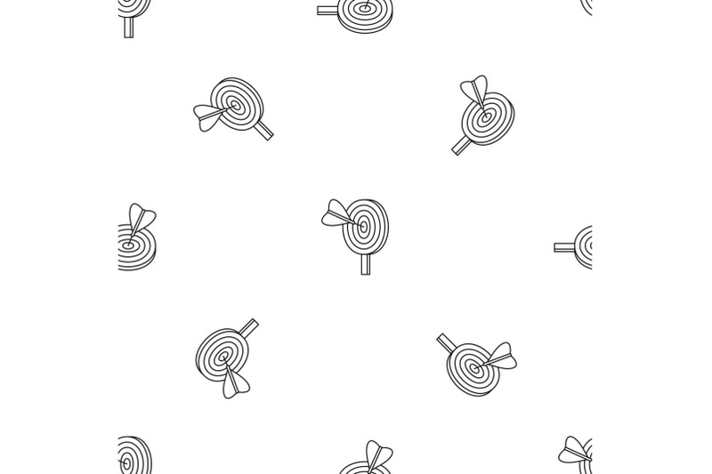 target-solution-pattern-seamless-vector