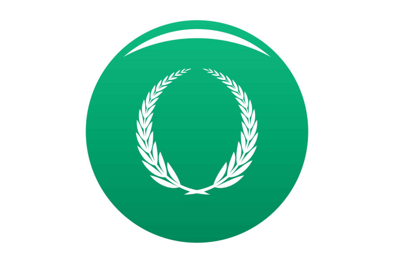 victory-icon-vector-green