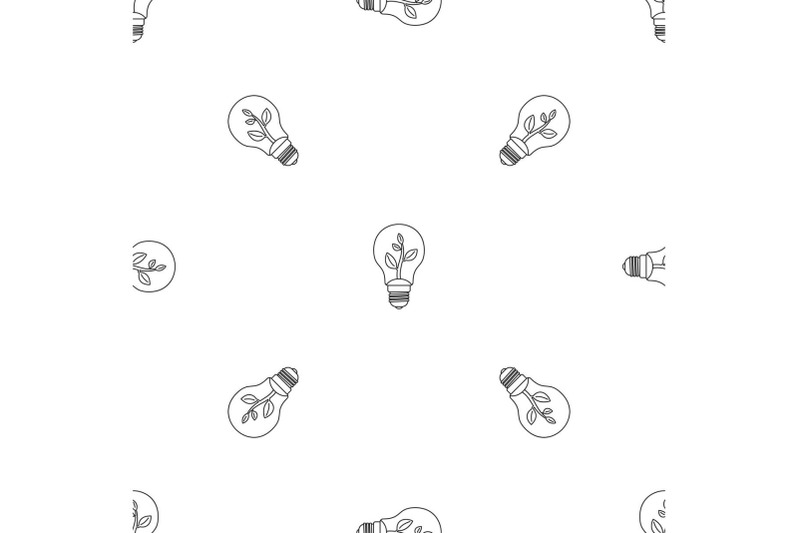 eco-bulb-pattern-seamless-vector