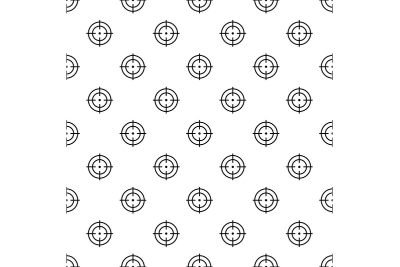 target-of-sportsman-pattern-seamless-vector