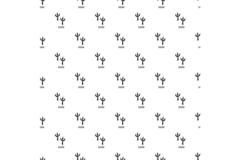 chicken-step-pattern-seamless-vector