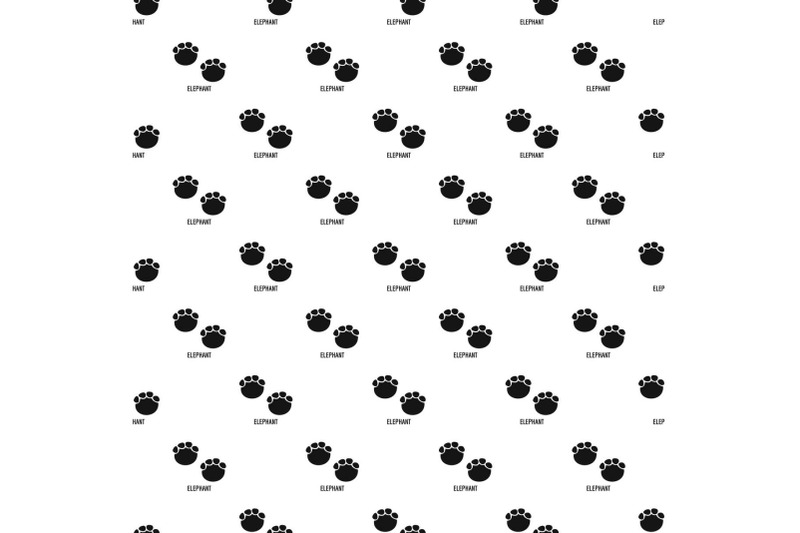 elephant-step-pattern-seamless-vector