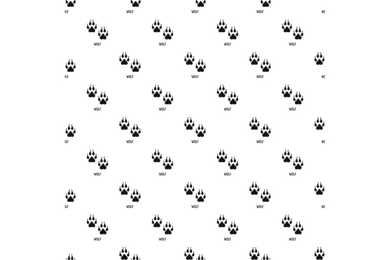 wolf-step-pattern-seamless-vector