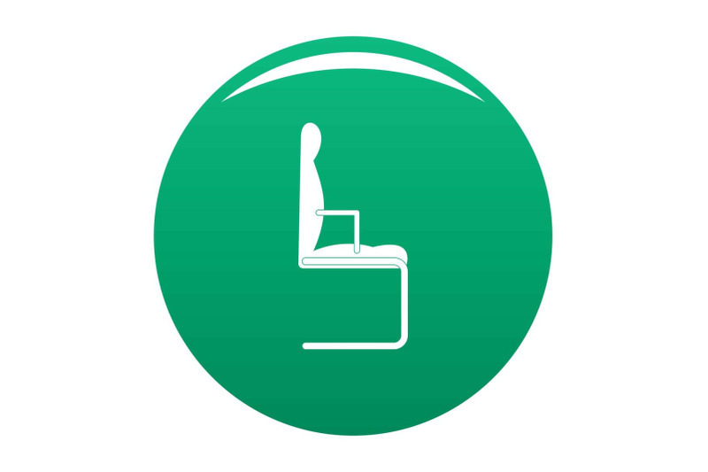 chair-icon-vector-green