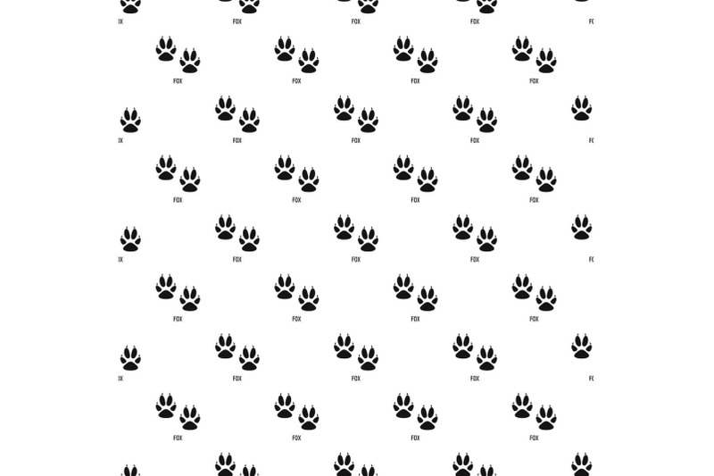 fox-step-pattern-seamless-vector