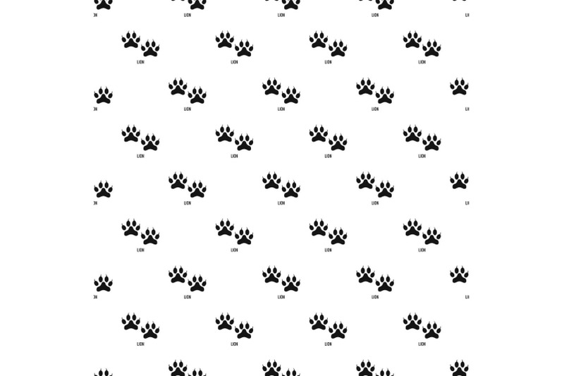lion-step-pattern-seamless-vector