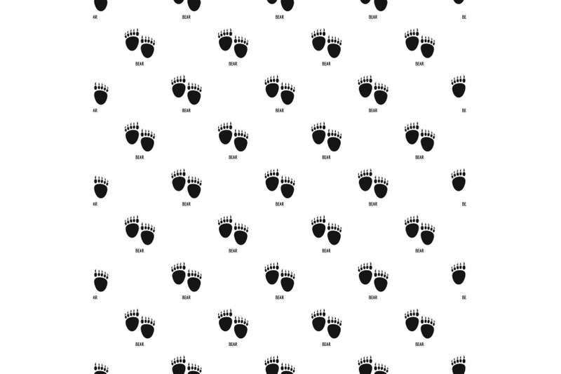 bear-step-pattern-seamless-vector