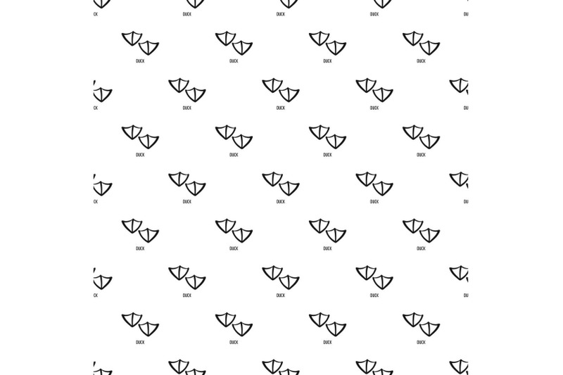 duck-step-pattern-seamless-vector