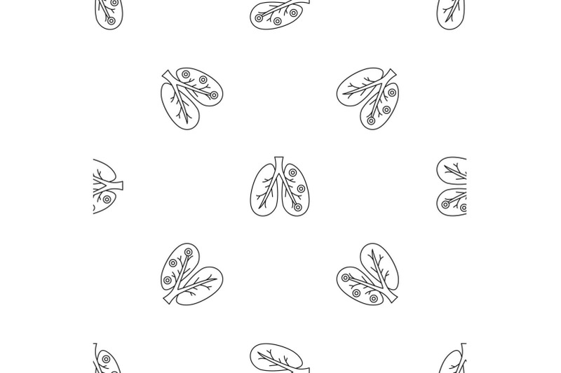 bronchitis-lungs-pattern-seamless-vector