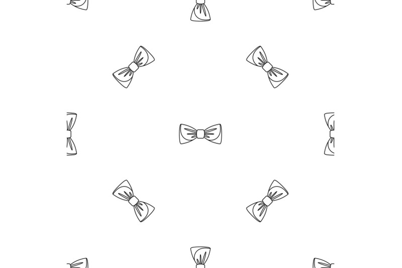 bow-tie-pattern-seamless-vector