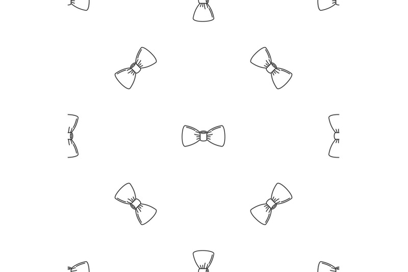 oldfashion-bow-tie-pattern-seamless-vector