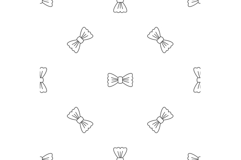 vintage-bow-tie-pattern-seamless-vector