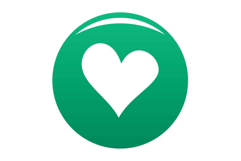 evil-heart-icon-vector-green