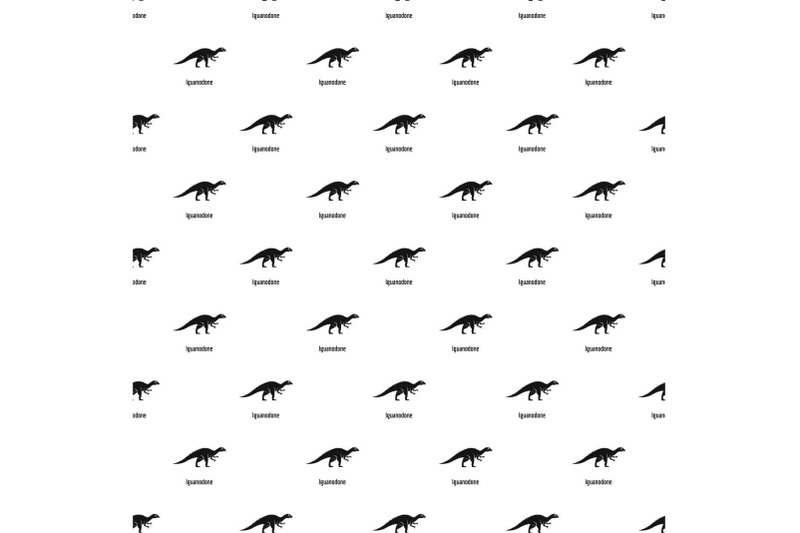 iguanodone-pattern-seamless-vector