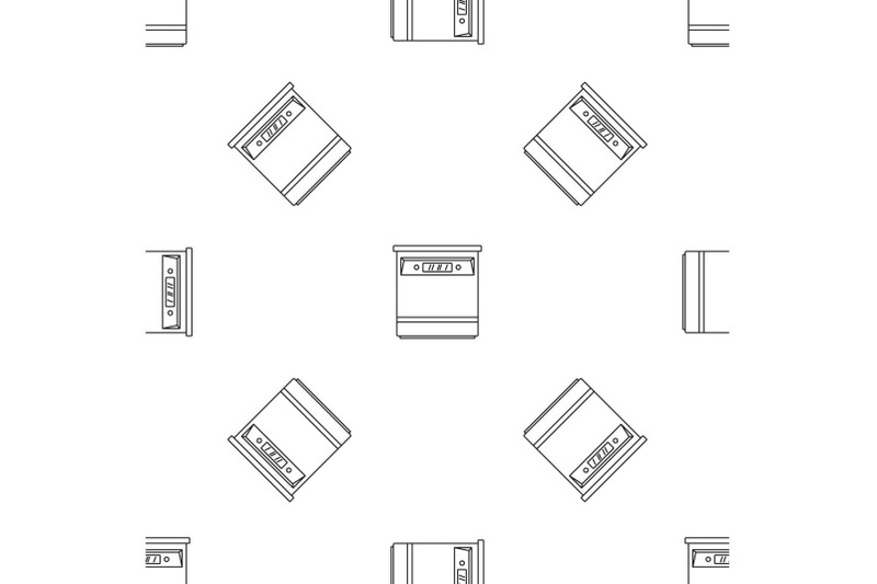 closed-dishwasher-pattern-seamless-vector