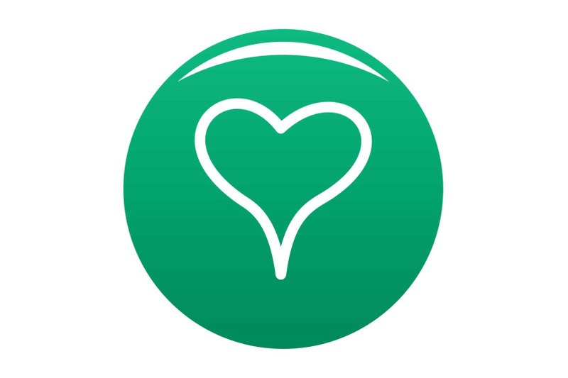 woman-heart-icon-vector-green