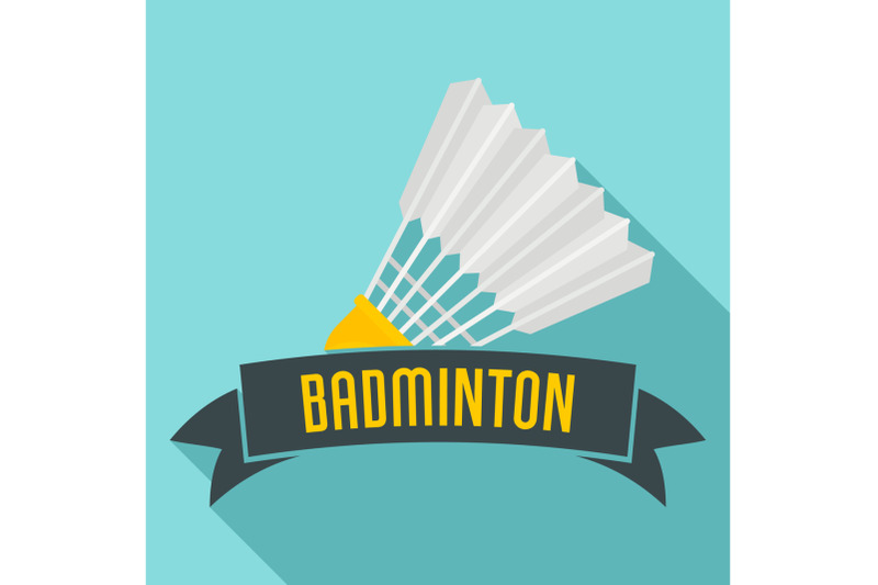 badminton-emblem-logo-flat-style