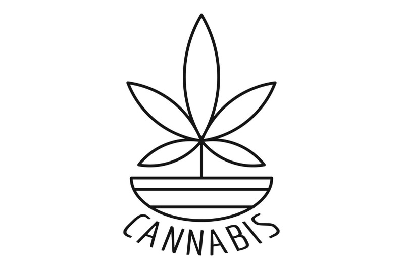 cannabis-plant-logo-outline-style