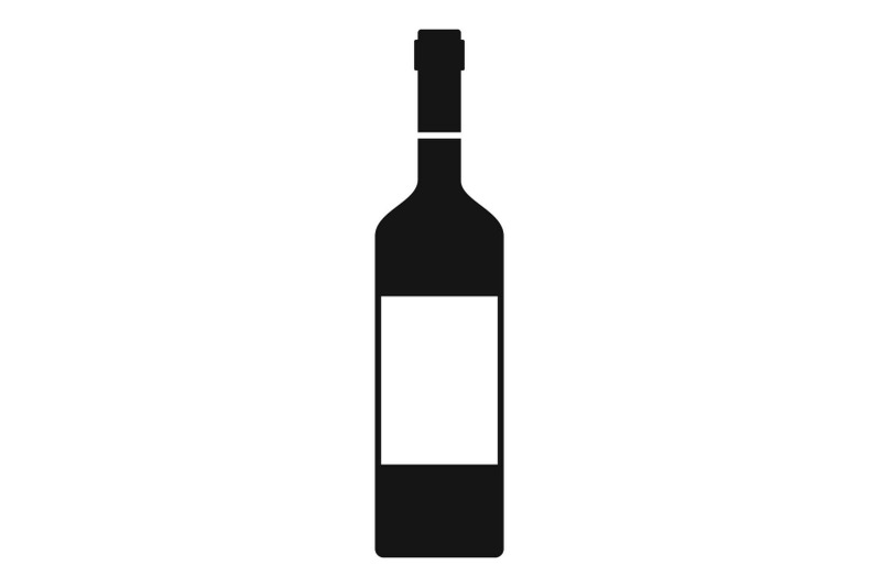 wine-bottle-icon-simple-style