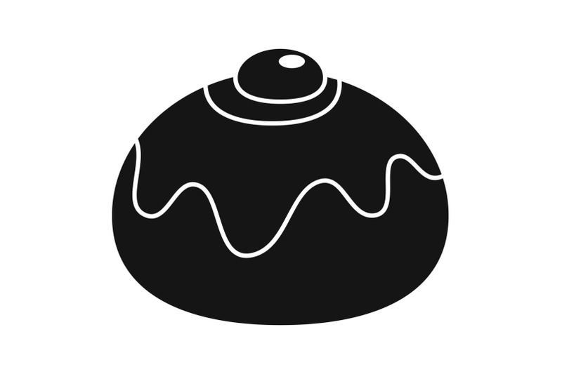 jewish-sweet-bakery-icon-simple-style
