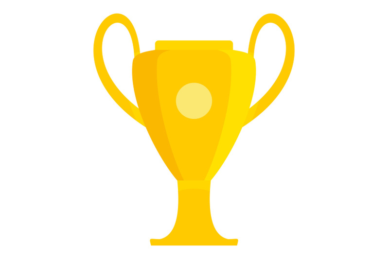 champions-soccer-cup-icon-flat-style