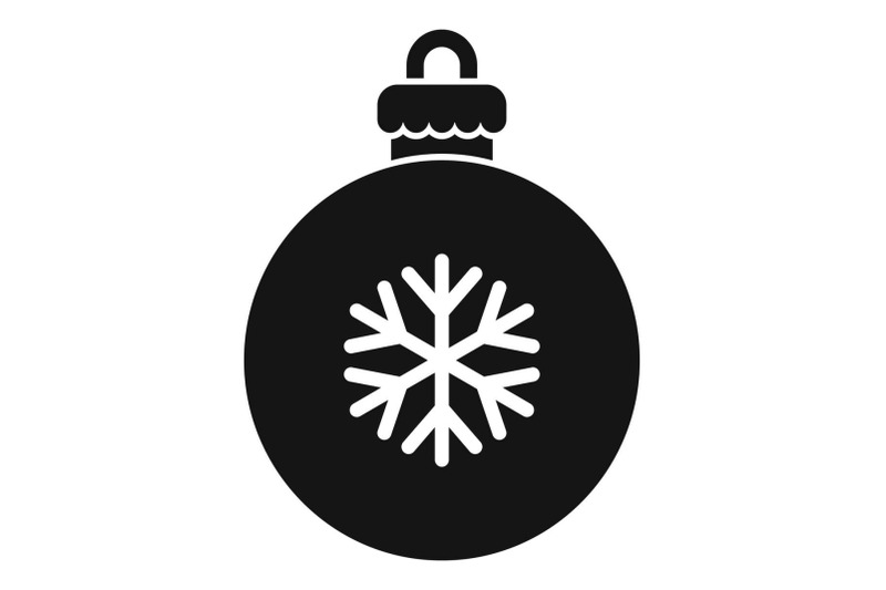 xmas-tree-ball-icon-simple-style