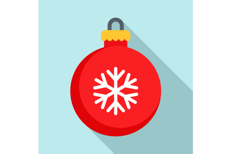 xmas-tree-ball-icon-flat-style