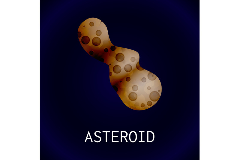 asteroid-icon-cartoon-style