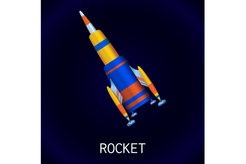 space-rocket-icon-cartoon-style