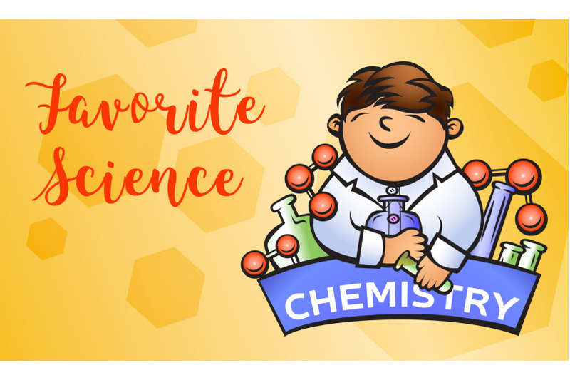 chemistry-science-concept-banner-cartoon-style