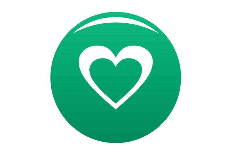 huge-heart-icon-vector-green