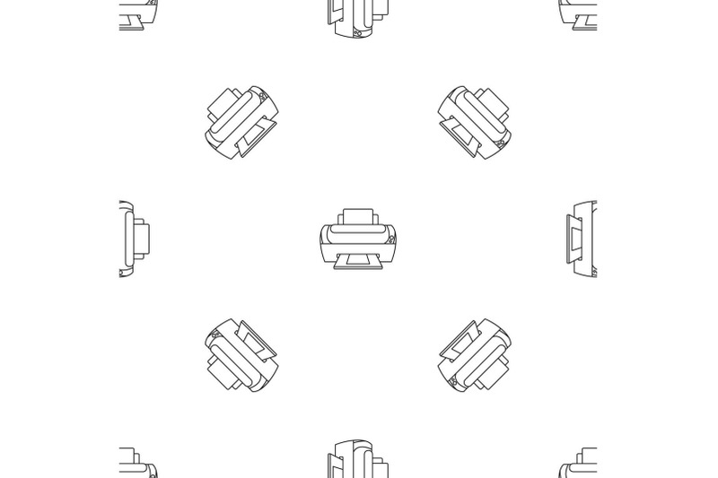 photo-printer-pattern-seamless-vector