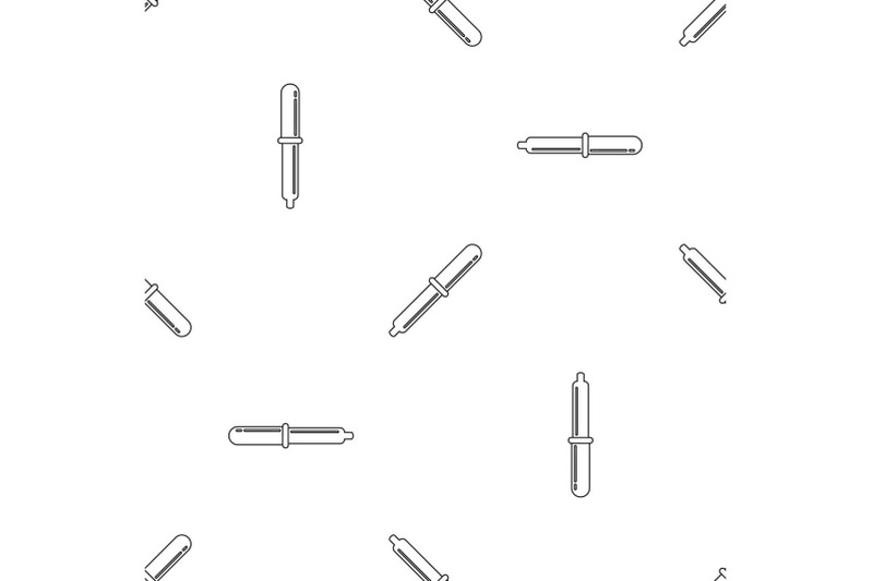 chemical-pipette-pattern-seamless-vector