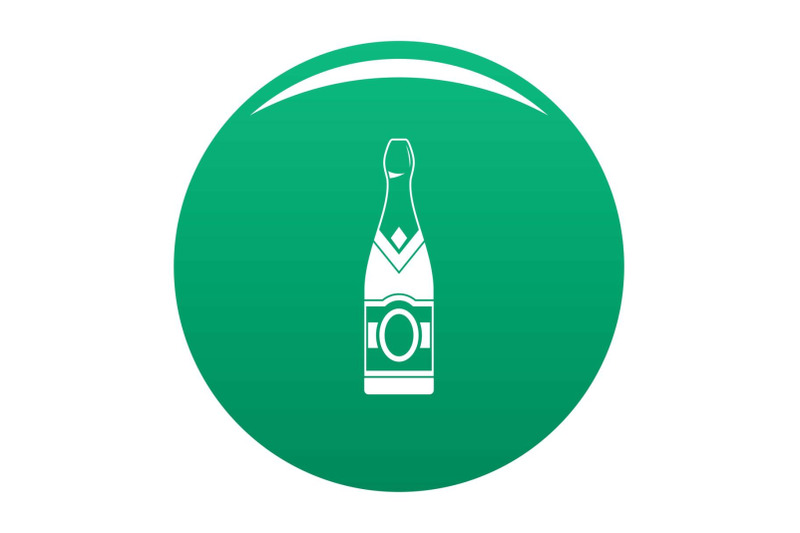 sweet-champagne-icon-vector-green