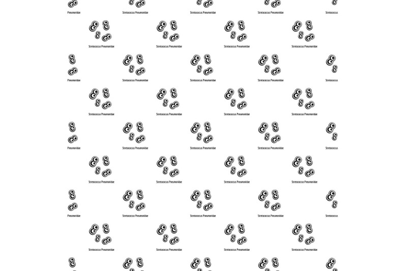 stretococcus-pneumonidae-pattern-seamless-vector
