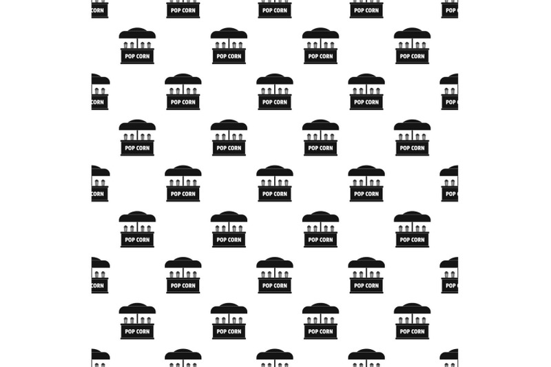 pop-corn-selling-pattern-seamless-vector