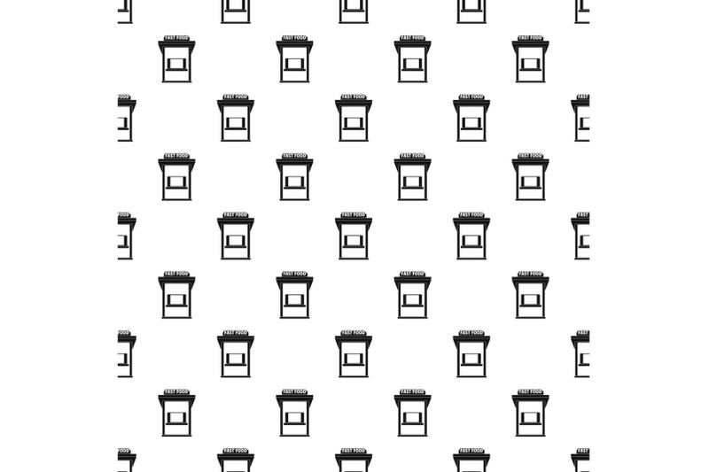fast-food-trade-pattern-seamless-vector