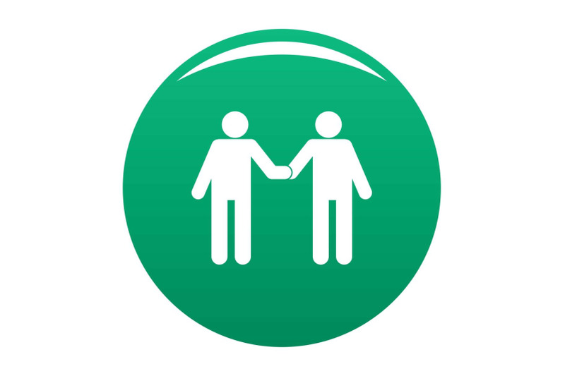 agreement-icon-vector-green